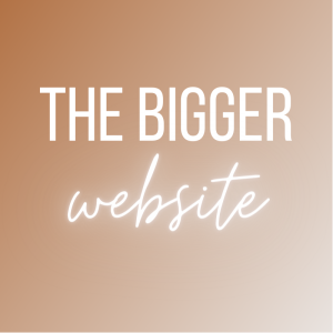 The Bigger Wesbite - web design for health professionals